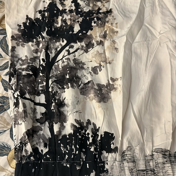 Vtg Diane Von Furstenberg DVF Tara White/Pink Sequin and Silk Dress - Picture 5 of 6